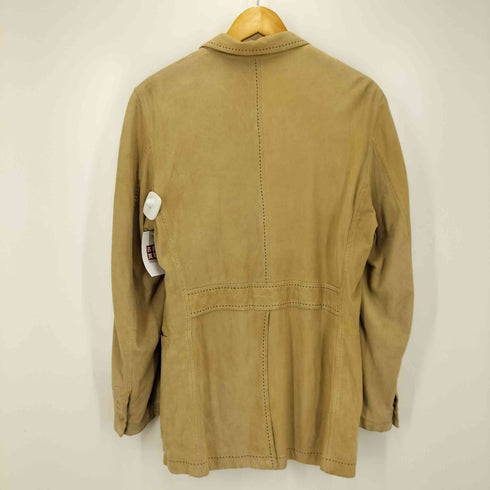 トゥモローランド TOMORROWLAND Stitched Design Sheepskin 3Button Jacket ステッチデザイン シープスキン 3Bジャケット メンズ JPN:48