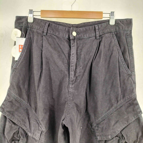 ザラ ZARA 裾ドローコード カーゴパンツ メンズ US:34-35