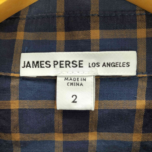 ジェームスパース JAMES PERSE L/S レギュラーカラーシャツ メンズ JPN:2
