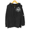 Skull and Crossbones Printed Zip-up Hoodie 両面プリント クロスボーン スカルプリント ジップアップパーカー Y2K メンズ