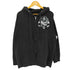 Skull and Crossbones Printed Zip-up Hoodie 両面プリント クロスボーン スカルプリント ジップアップパーカー Y2K メンズ