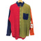 ジェイクルー J.CREW 90s 巨人タグ クレイジーパターン コーデュロイ ボタンダウン シャツ メンズ import:M