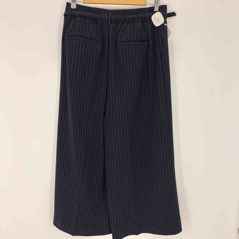 プラステ PLST バックサテンストレッチ ベルト付きワイドパンツ レディース JPN:XL