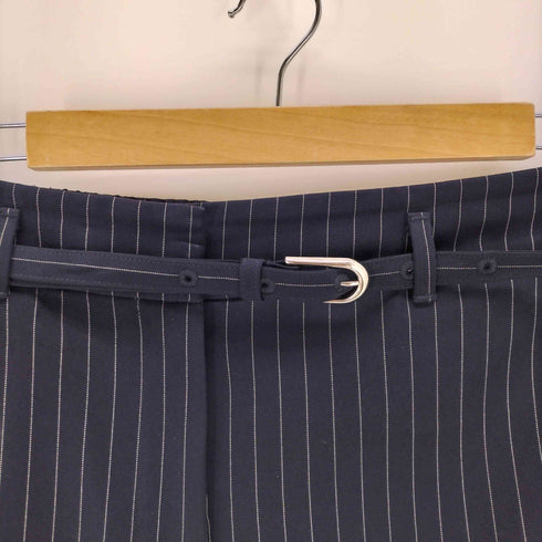 プラステ PLST バックサテンストレッチ ベルト付きワイドパンツ レディース JPN:XL