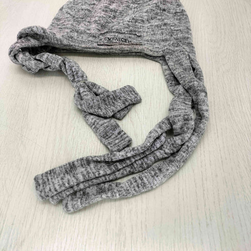 VENICEW ベニスダブリュー 24SS KNIT PIGTAIL BEANIE ニットピッグテイルビーニー レディース