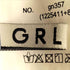 グレイル GRL ラメツイードノーカラージャケット レディース FREE