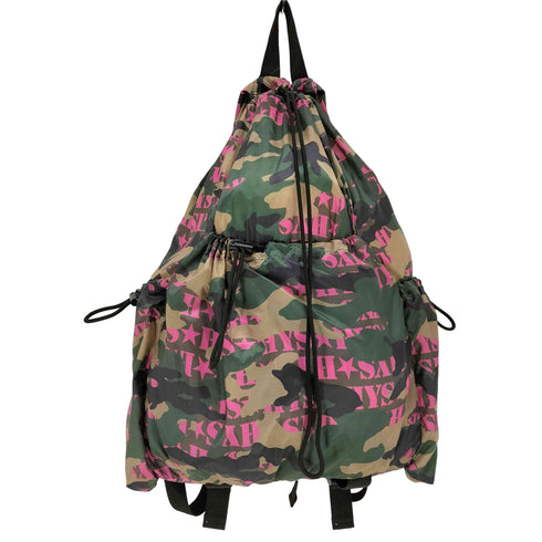 ヒステリックグラマー HYSTERIC GLAMOUR リップストップ ドローストリングデイパック レディース