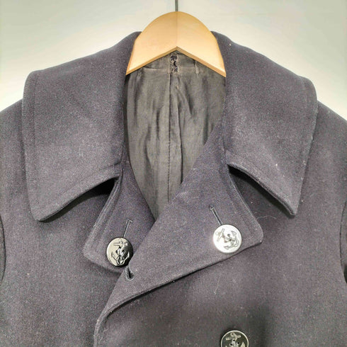 ユーエスネイビー U.S.NAVY 30s NAVAL CLOTHING FACTORY社製 10ボタン Pコート メンズ