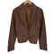 blancheur ブランシュール pig leather ピッグレザー 豚革 1B テーラードジャケット レディース L