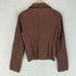 blancheur ブランシュール pig leather ピッグレザー 豚革 1B テーラードジャケット レディース L