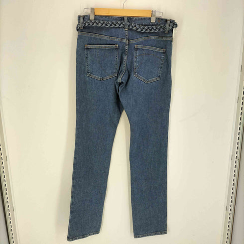 オープニングセレモニー OPENING CEREMONY バックロゴ刺繍 5ポケット デニムメッシュベルト ストレートデニムパンツ メンズ 34