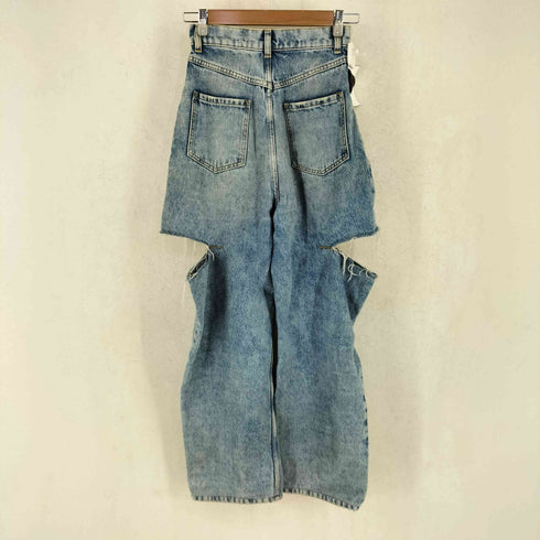 メゾンマルジェラ Maison Margiela 22SS PANTS 5 POCKETS スラッシュ ディティール デニム ジーンズ レディース 36