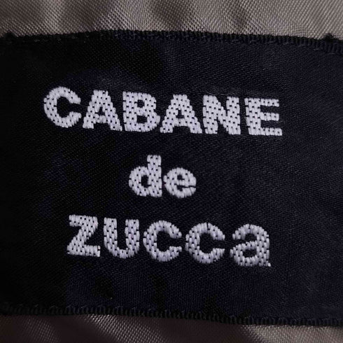 カバンドズッカ CABANE de ZUCCa コットンポリ 背抜き テーラードジャケット メンズ JPN:M