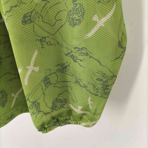 ワイルドシングス WILD THINGS プリント メッシュ ロングスリーブ ティー メンズ M