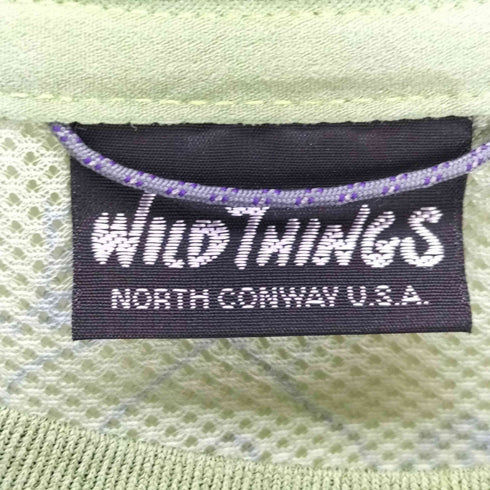 ワイルドシングス WILD THINGS プリント メッシュ ロングスリーブ ティー メンズ M