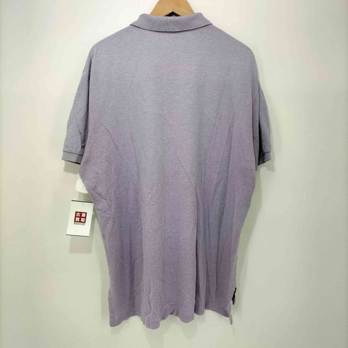 ポロバイラルフローレン Polo by RALPH LAUREN 90s スモールポニー 刺繍 鹿の子 ポロシャツ メンズ import:L