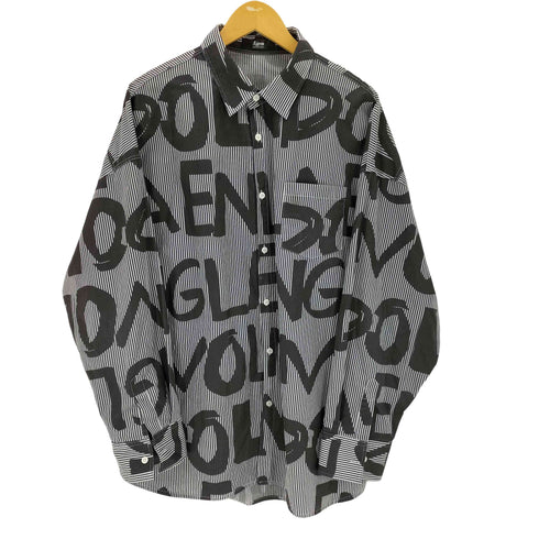 エージェム Agem ストライプオーバー長袖シャツ メンズ
