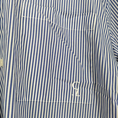 クラネ CLANE HALF SLEEVE HUGE SHIRTS ストライプ シャツ レディース 1