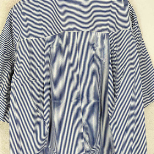 クラネ CLANE HALF SLEEVE HUGE SHIRTS ストライプ シャツ レディース 1