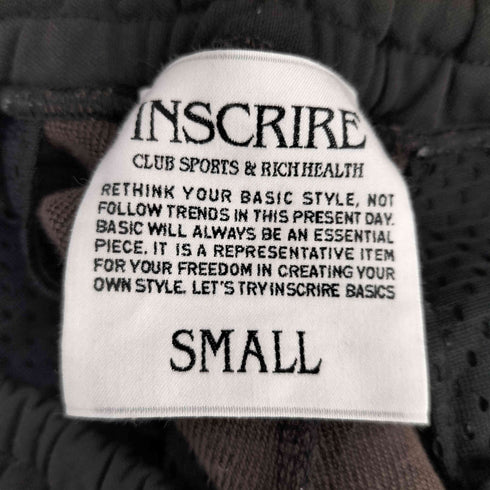 アンスクリア INSCRIRE TRACK PANTS トラック パンツ メンズ S