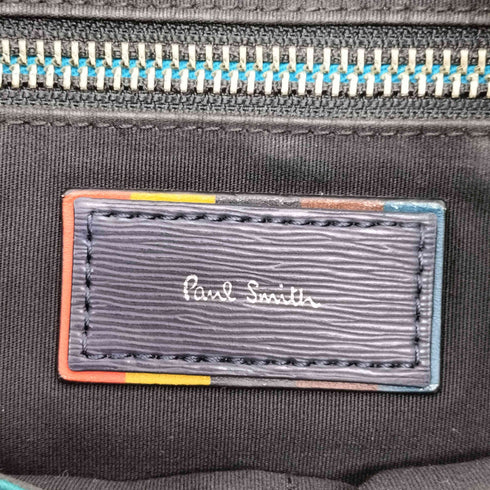 ポールスミス Paul Smith クラシックエンボス レザートートバッグ メンズ