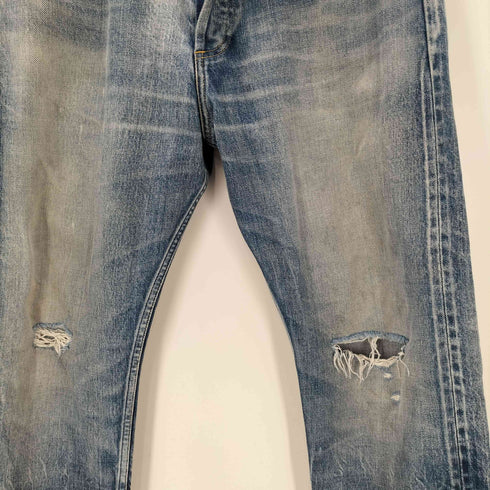 MADNESS 24AW AGING DENIM PANTS エイジング ダメージ 加工 ワイド デニム パンツ メンズ M