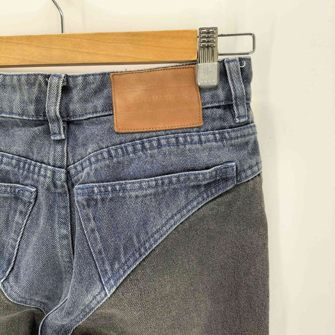 エイチアンドエム H&M ツートーンストレートレッグジーンズ メンズ 34