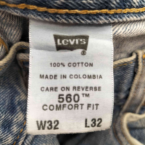 リーバイス Levis 00S 560 ボタン裏615刻印 ワイド バギー デニム パンツ メンズ W32L32