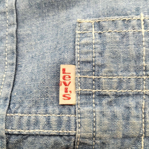 リーバイス LEVI STRAUSS&CO 90S OLD L/S ウエスタン デニム シャツ メンズ import:S
