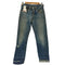 リーバイス Levis ボタン裏20刻印 ビッグE 初期 TYPE レインボーステッチ 赤耳 隠しリベット Vステッチ デニム パンツ 裾オリジナル VINTAGE ヴィンテージ メンズ
