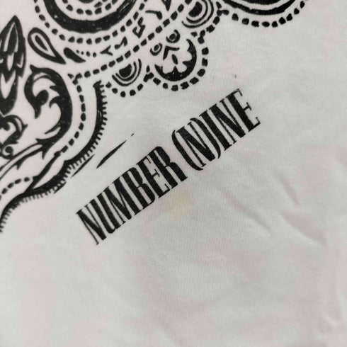 N NUMBER バンダナデザイン Tシャツ メンズ FREE