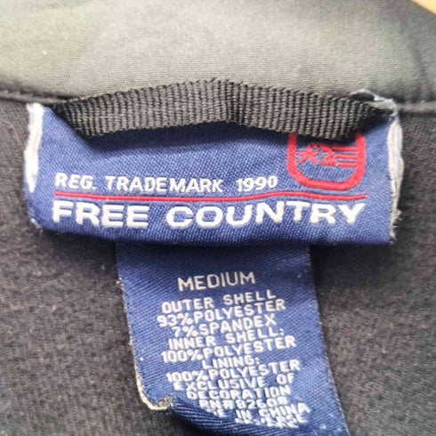 フリーカントリー free country 00s ソフト シェルジャケット outdoor メンズ import:M