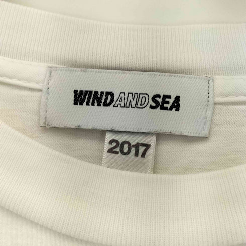 ウィンダンシー WIND AND SEA プリントクルーネック 半袖Tシャツ メンズ JPN:XL