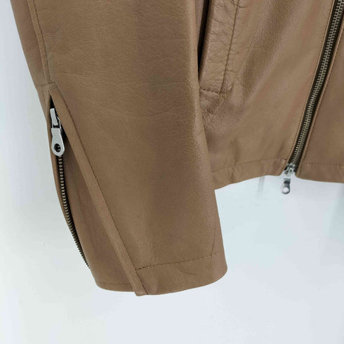 アバハウス ABAHOUSE 山羊革 ゴートレザー シングルライダース メンズ JPN:2