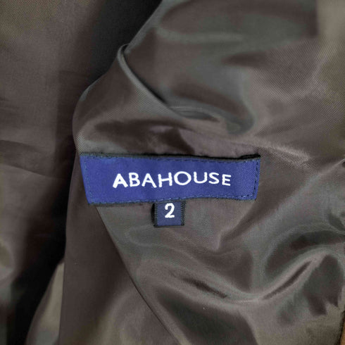 アバハウス ABAHOUSE 山羊革 ゴートレザー シングルライダース メンズ JPN:2