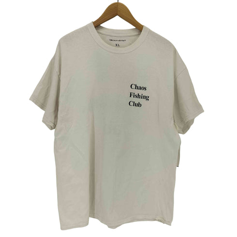 カオスフィッシングクラブ chaos fishing club プリントクルーネック 半袖Tシャツ メンズ JPN:XL