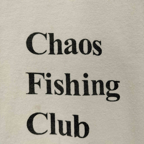 カオスフィッシングクラブ chaos fishing club プリントクルーネック 半袖Tシャツ メンズ JPN:XL