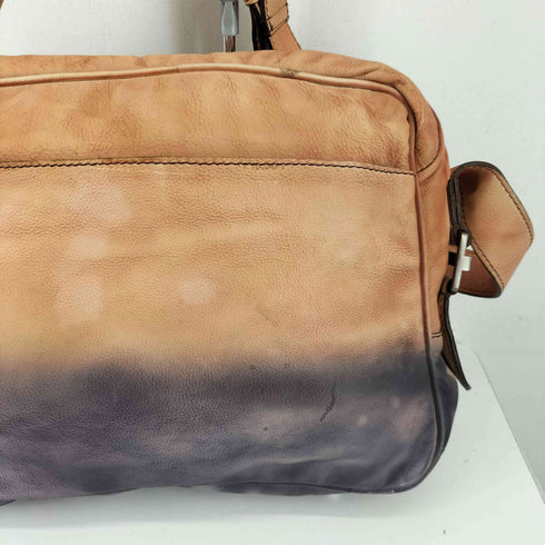 ディーゼル DIESEL バイカラー レザーショルダーバッグ メンズ