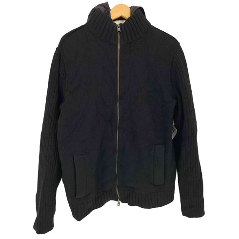 バナナリパブリック BANANA REPUBLIC フード付きキルティングライナー ウールジャケット メンズ import:M