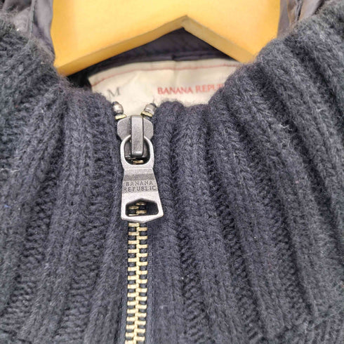 バナナリパブリック BANANA REPUBLIC フード付きキルティングライナー ウールジャケット メンズ import:M