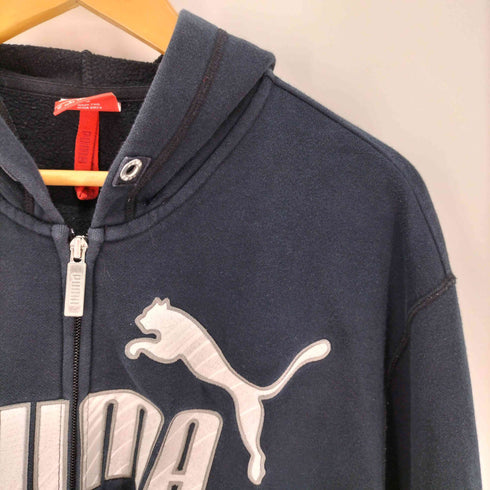 プーマ PUMA ロゴワッペン ジップアップパーカー メンズ JPN:XL
