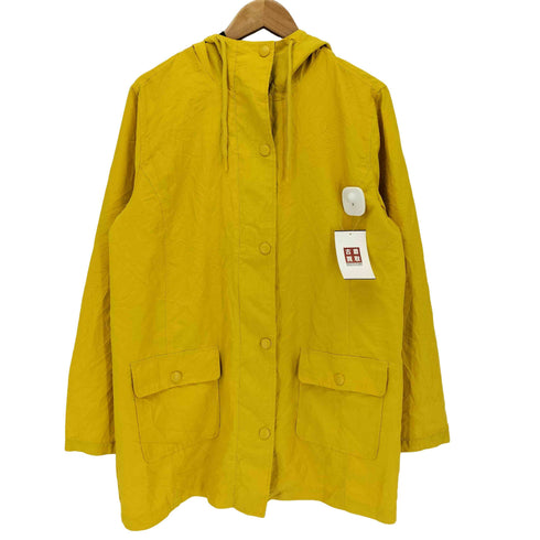 セントジョンズベイ STJOHNS BAY 90-00s スナップボタン レインコート メンズ import:M