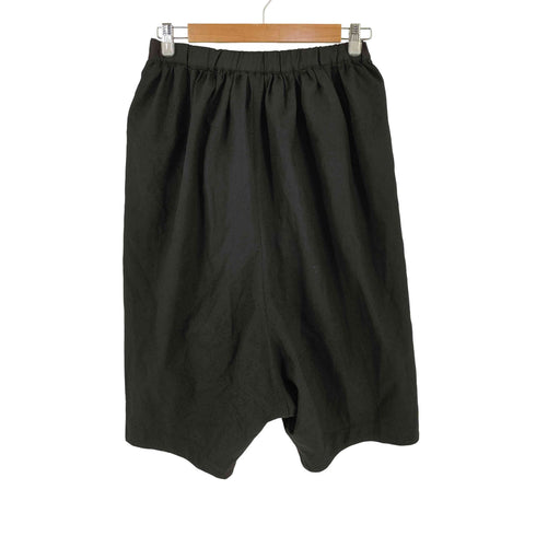 ブラックコムデギャルソン BLACK COMME des GARCONS AD2012 ウール サルエル ショートパンツ メンズ XS