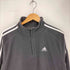 アディダス adidas 00S ハーフジップフリースジャケット 裾ドローコード メンズ JPN:M