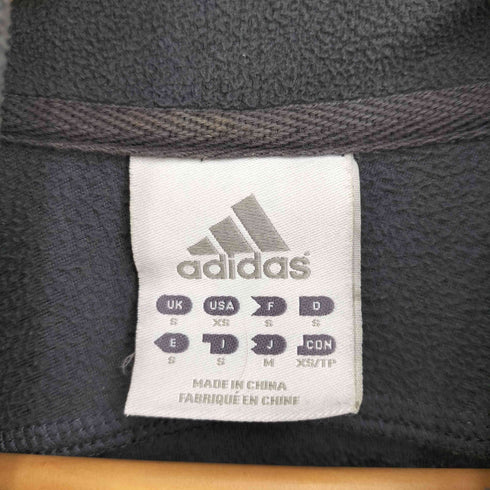 アディダス adidas 00S ハーフジップフリースジャケット 裾ドローコード メンズ JPN:M