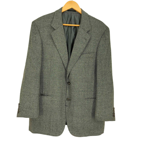 バーバリーロンドン BURBERRY LONDON シルク混ウール2Bテーラードジャケット メンズ 175