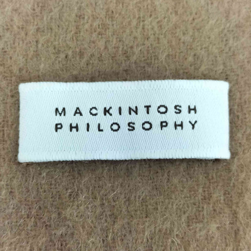 マッキントッシュフィロソフィー MACKINTOSH PHILOSOPHY 穴あきマフラー レディース