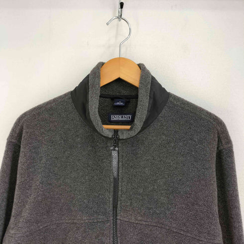 ランズエンド LANDS END 90S ジップアップフリースジャケット POLARTEC ポーラーテック メンズ import:M