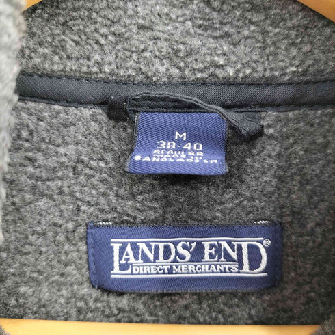 ランズエンド LANDS END 90S ジップアップフリースジャケット POLARTEC ポーラーテック メンズ import:M