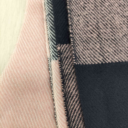 ブルーレーベルクレストブリッジ BLUE LABEL CRESTBRIDGE ロゴ刺繍入り 大判マフラー レディース
